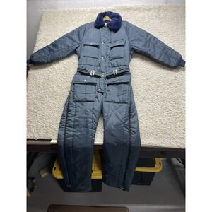 Vtg Walls Blizzard Pruf Snow Ice Fishing Snowmobile Ski Suit Mens Large Tall EUC